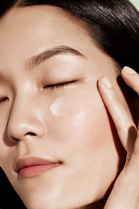 Asian Model Under Eye Cream